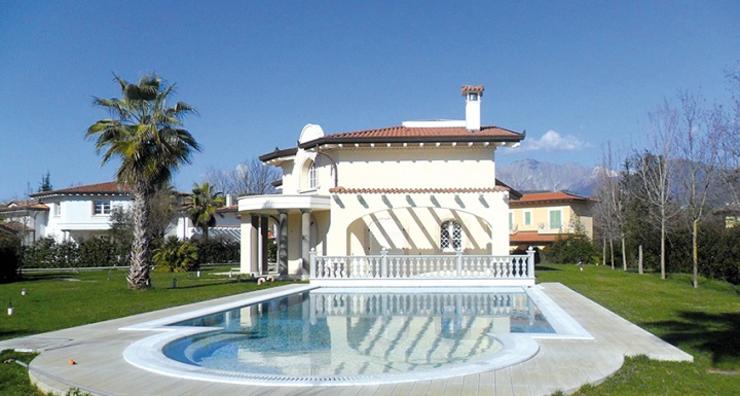 Sei ville di lusso nella Forte dei Marmi imperiale romana